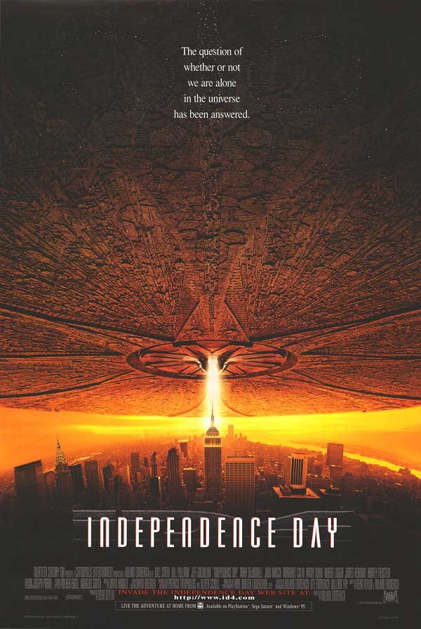 Independence Day Double Sided Original Movie Poster 27&Atilde;�40
