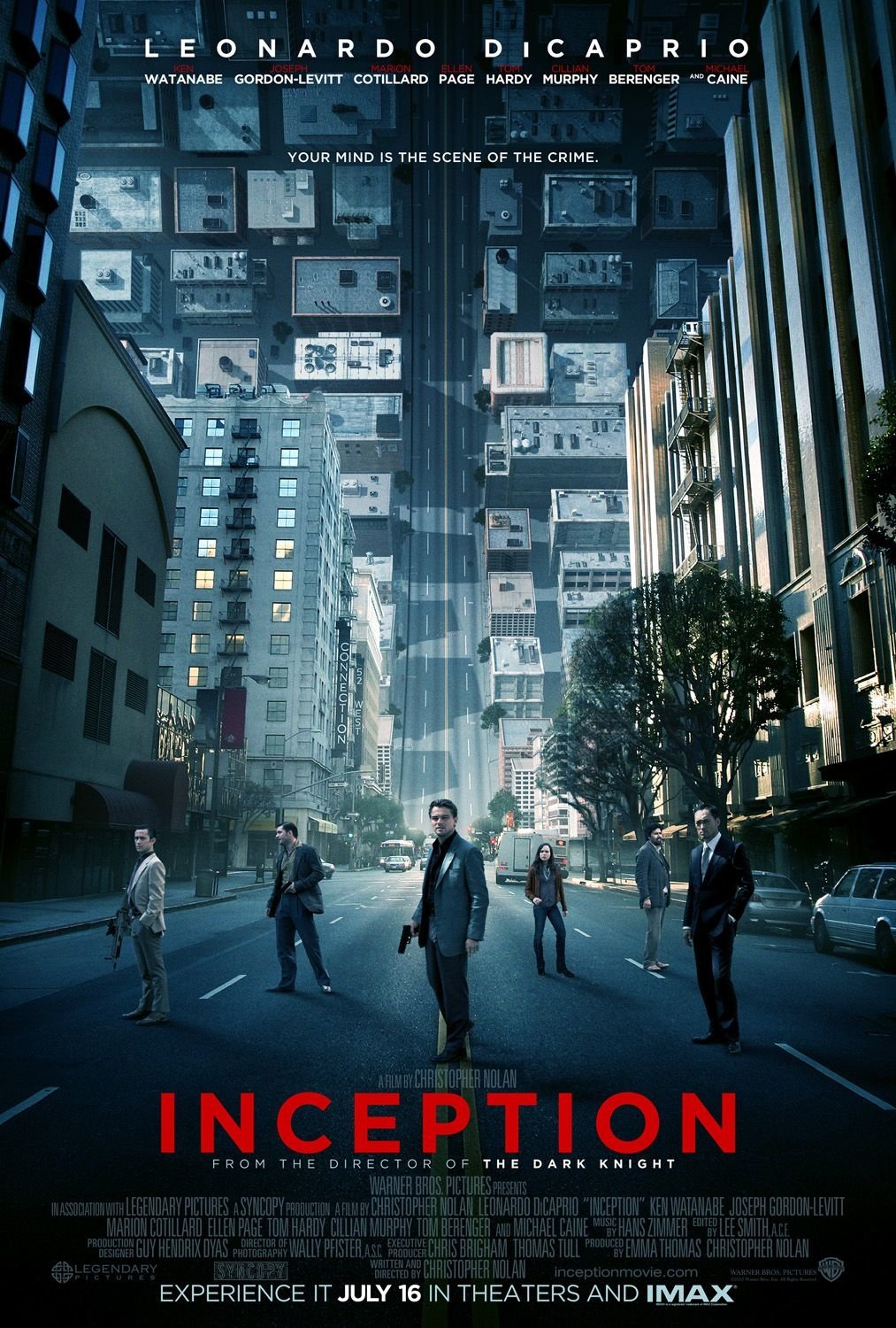 Inception Regular Double Sided Original Movie Poster 27&Atilde;�40