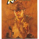 Indiana Jones Raiders of the Lost Ark Movie Poster Re-Release Single Sided 27×40