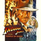 Indiana Jones and the temple of doom Single Sided Original Movie Poster 27×40 Indiana Jones and the temple of doom Single Sided Original Movie Poster 27×40