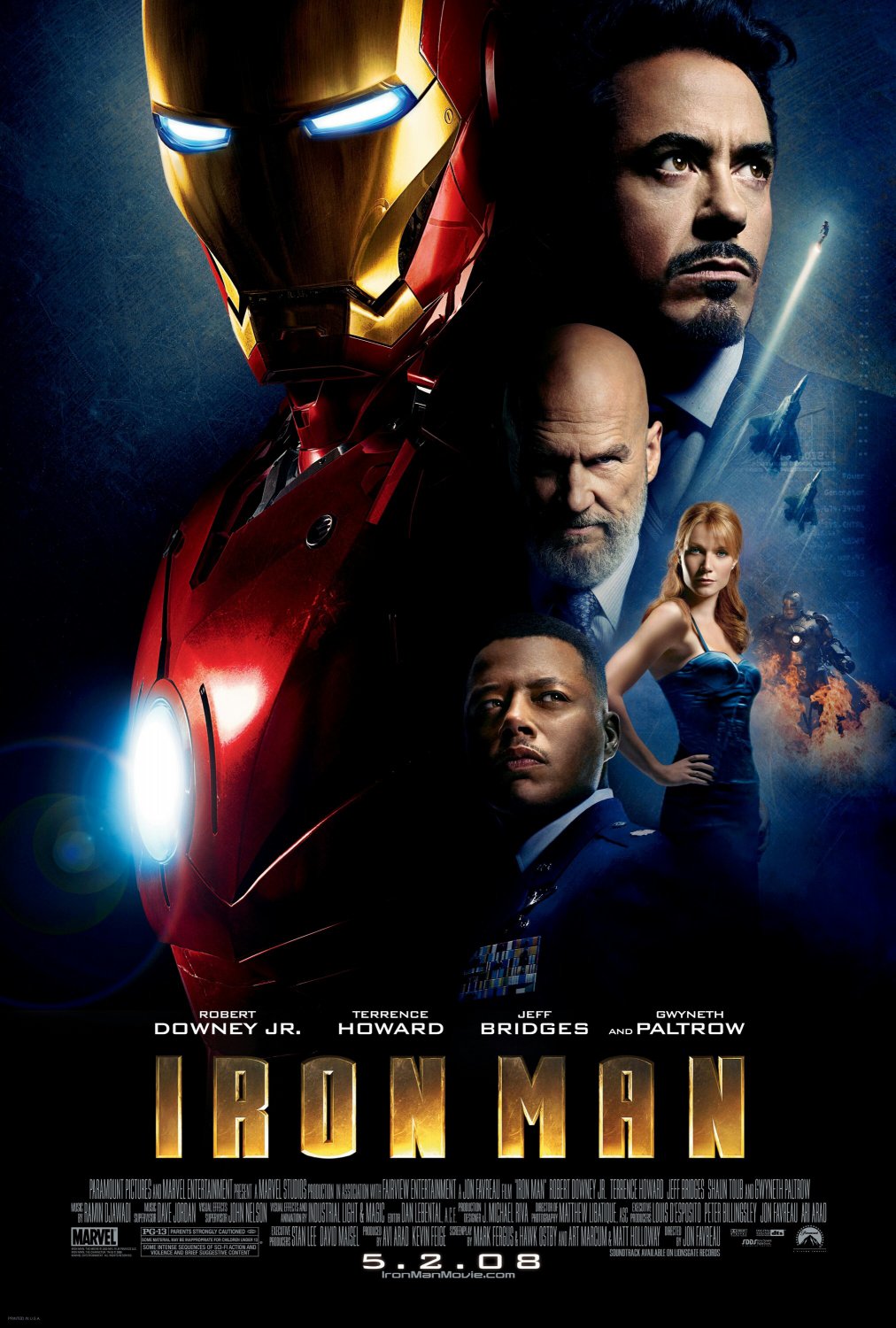 Iron Man Regular Double Sided Original Movie Poster 27&Atilde;�40