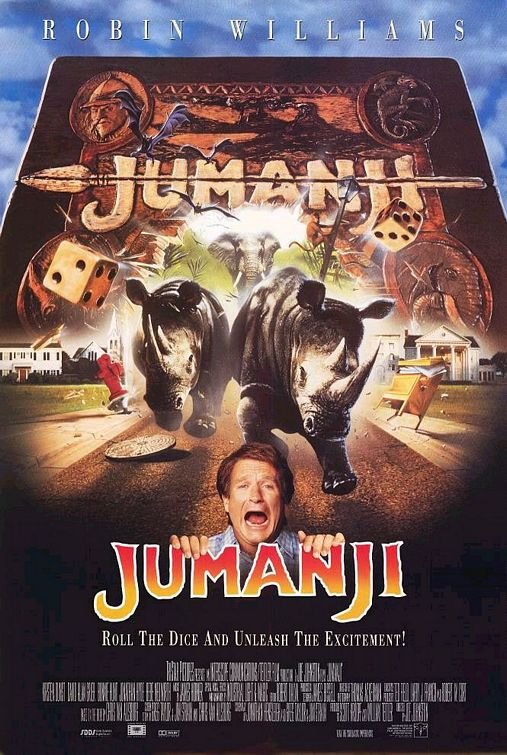 Jumanji Double Sided Original Movie Poster 27&Atilde;�40