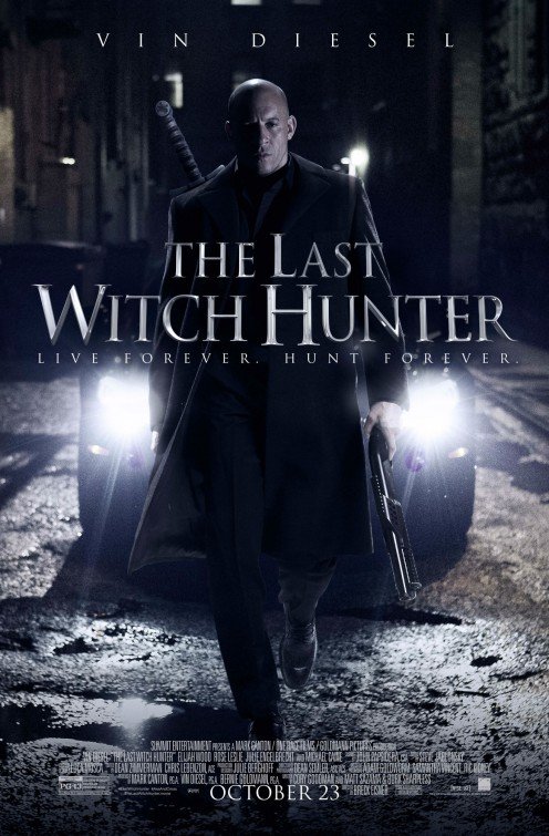 Last Witch Hunter Regular Double Sided Original Movie Poster 27&Atilde;�40