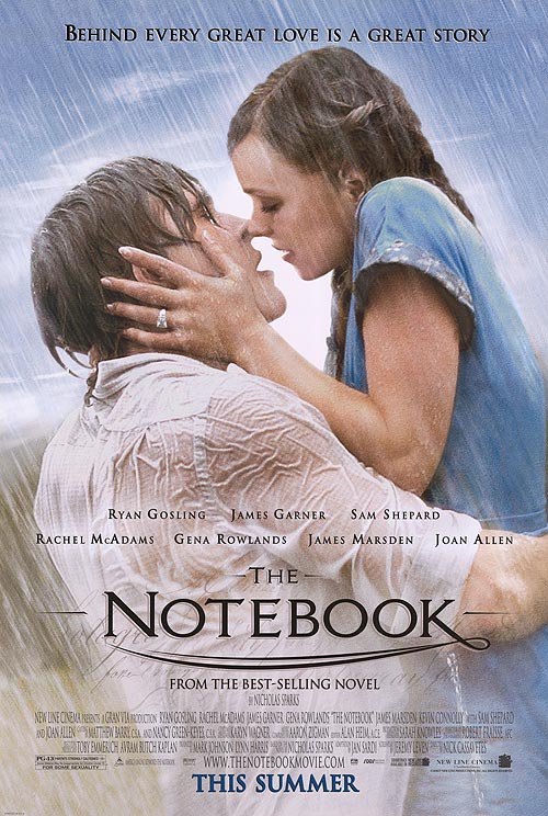 Notebook Version B Double Sided Original Movie poster 27&Atilde;�40 inches