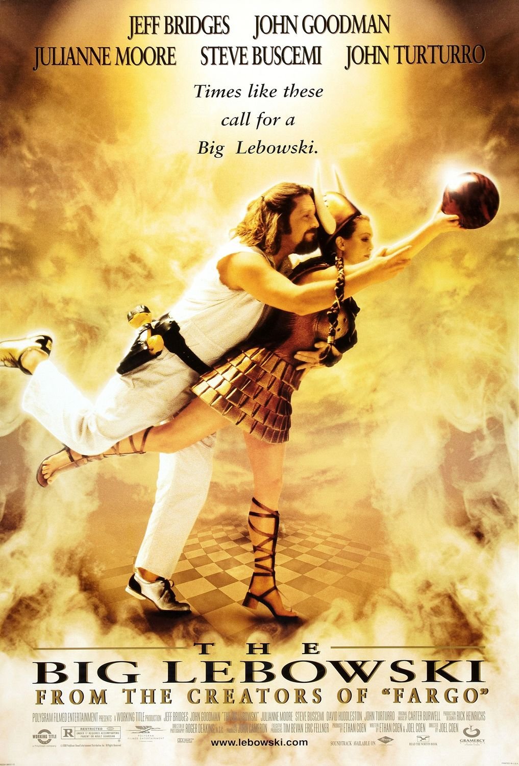 Big Lebowski  Original Movie Poster  Double Sided 27×40 inches