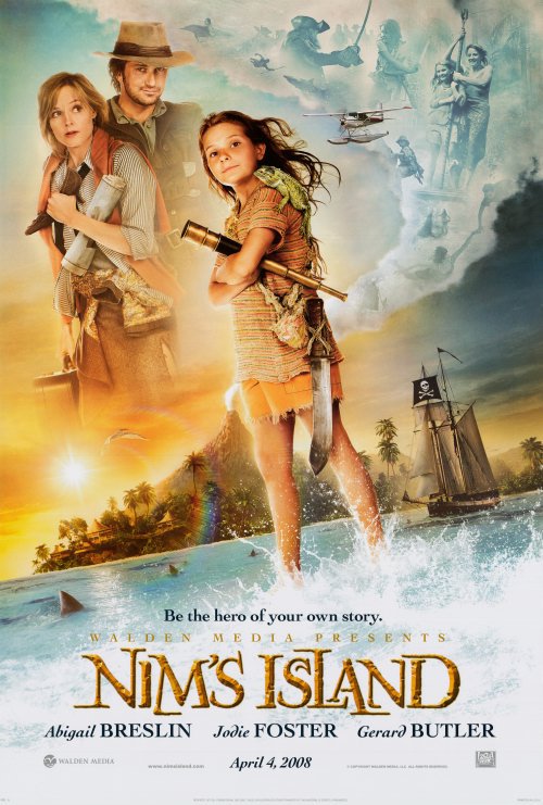 Nimâ��s Island Double Sided Original Movie Poster 27Ã�40