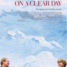 On a Clear Day Double Sided Original Movie Poster 27×40