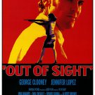 Out of Sight Regular Double Sided Original Movie Poster 27×40 inches