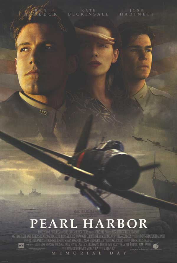 Pearl Harbor Version B Double Sided Original Movie Poster 27&Atilde;�40 inches