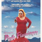 Pink Flamingos 1997 John Waters Film Original Movie Poster Double Sided 27×40 inches