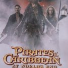 Pirates of Caribbean 3 Double Sided Original Movie Poster 27×40
