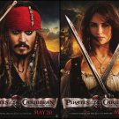 Pirates of Caribbean 4 Version A Mini Poster Double Sided 18×27