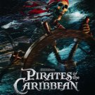 Pirates Of Caribbean Skull Double Sided Original Movie Poster 27×40 inches