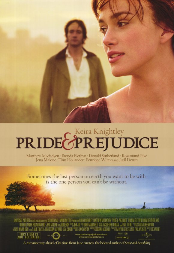 Pride & Prejudice Double Sided Original Movie Poster 27&Atilde;�40