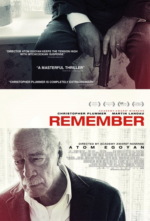 Remember 2015 (Atom Egoyan) Double Sided Original Movie Poster