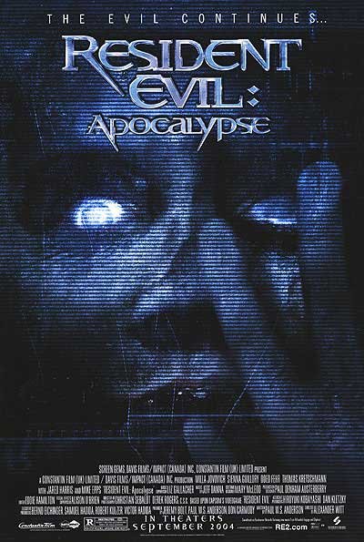 Resident Evil :Apocalypse Single Sided Original Movie Poster 27&Atilde;�40