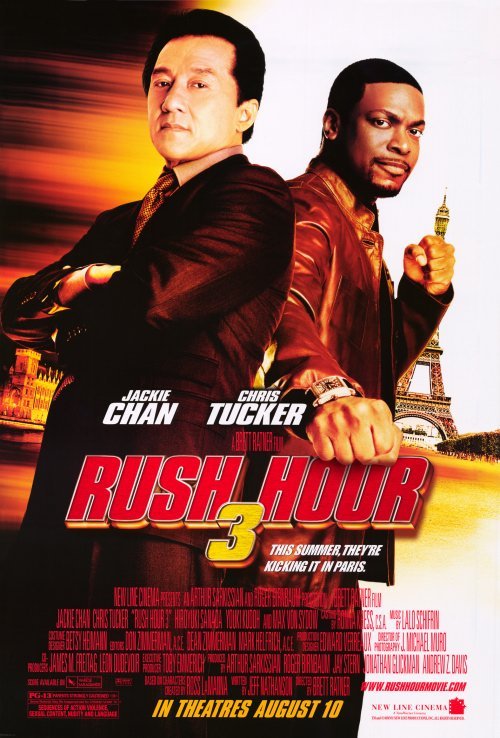 Rush Hour 3 Ver B Double Sided Original Movie Poster 27&Atilde;�40 inches