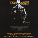 Taxi Driver 35Th Anniversary Orig Movie Poster 27×40 inches