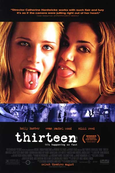Thirteen Double Sided Movie Poster 27&Atilde;�40 Original