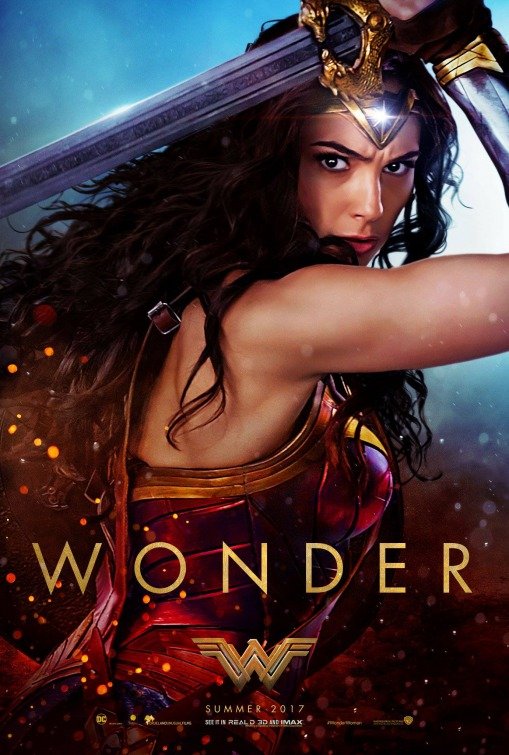 Wonder Woman (Wonder) Movie Poster Double Sided 27Ã�40 Original
