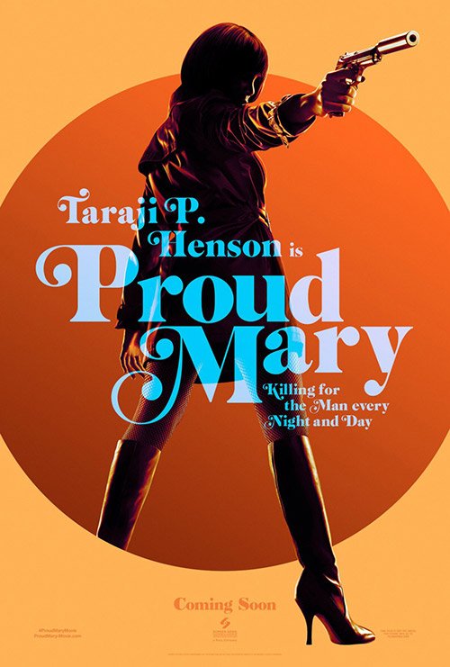 Proud Mary Advance Double Sided Original Movie Poster 27&Atilde;�40 inches