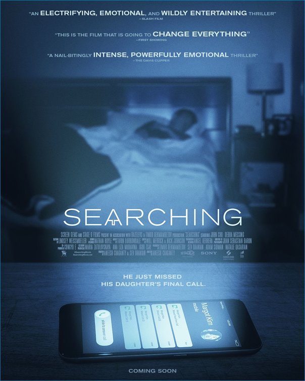 Searching Intl B Double Sided Original Movie Poster 27&Atilde;�40 inches