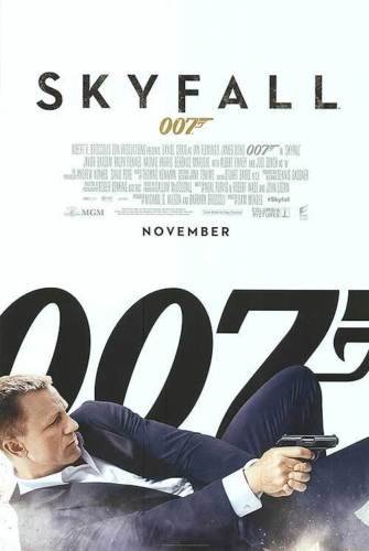 Skyfall November Original Double Sided Movie Poster 27&Atilde;�40