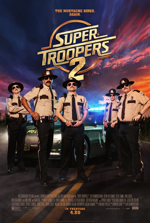 Super Troopers 2 Regular A Double Sided Original Movie Poster 27Ã�40 inches