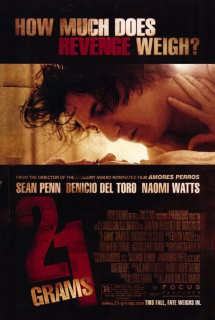 21 Grams Sean Penn Single Sided Original Movie Poster 27&Atilde;�40 inches