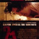 21 Grams Sean Penn Single Sided Original Movie Poster 27×40 inches