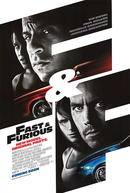 Fast and Furious New Model Intl Double Sided Original Movie Poster 27&Atilde;�40