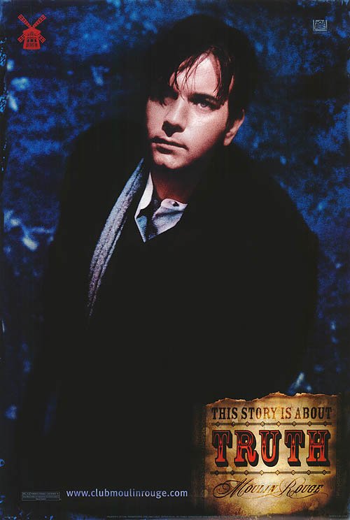 Moulin Rouge (Ewan McGregor) Single Sided Original Movie Poster 27&Atilde;�40
