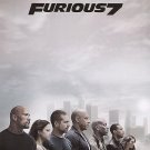 Fast & Furious Furious 7 Regular Double Sided Original Movie Poster 27×40