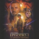 Star Wars: Episode I - The Phantom Menace Spanish   Double Sided Original Movie Poster 27×40