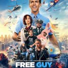 Free Guy Regular Original Movie Poster 27x40 Double Sided