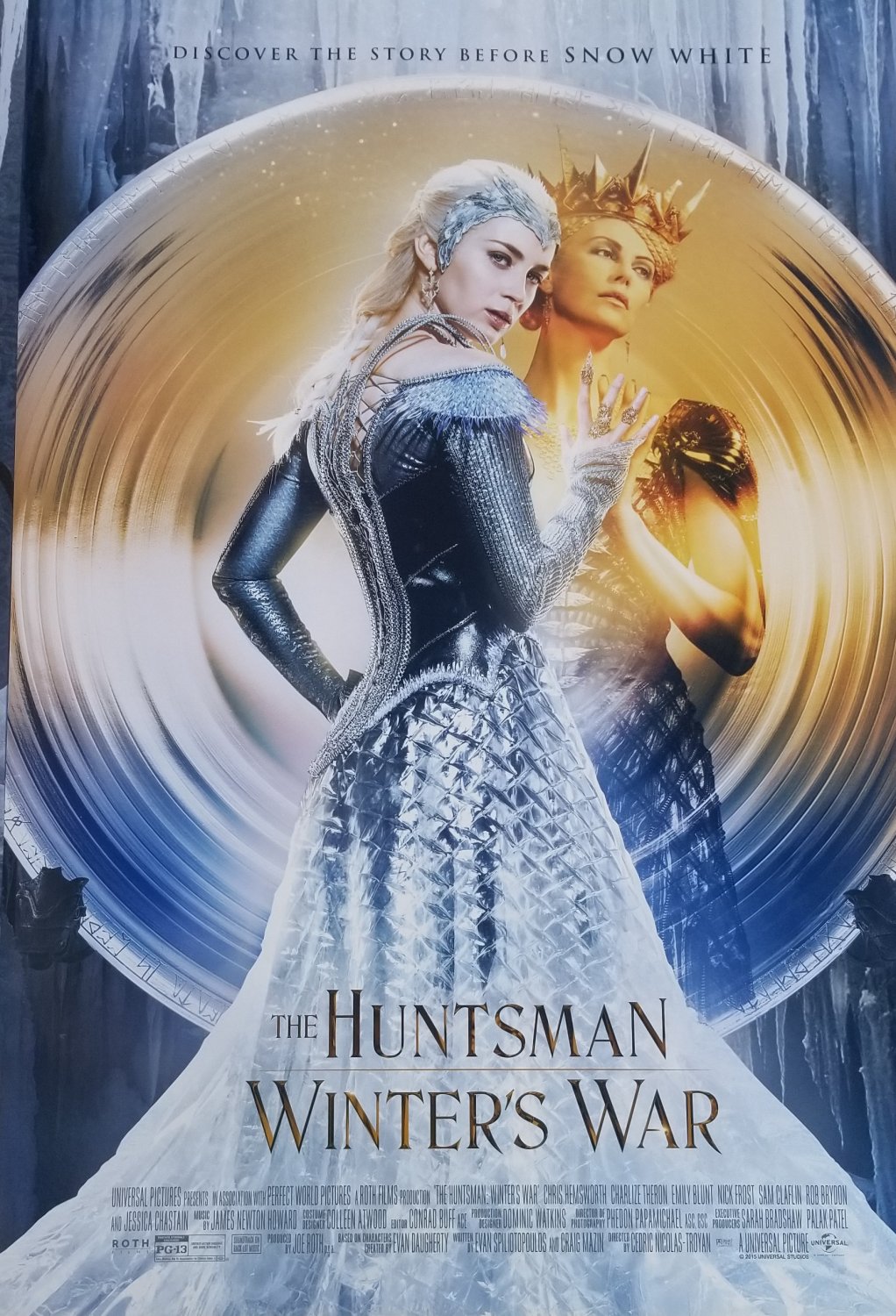 The Hunstman Winter's War Regular Original Double Sided Movie Poster  27"x40"