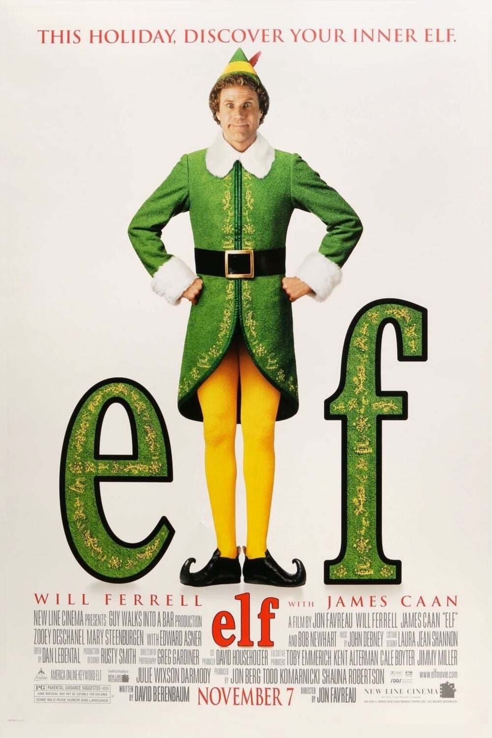 Elf Regular Double Sided Original Movie Poster 27&Atilde;�40
