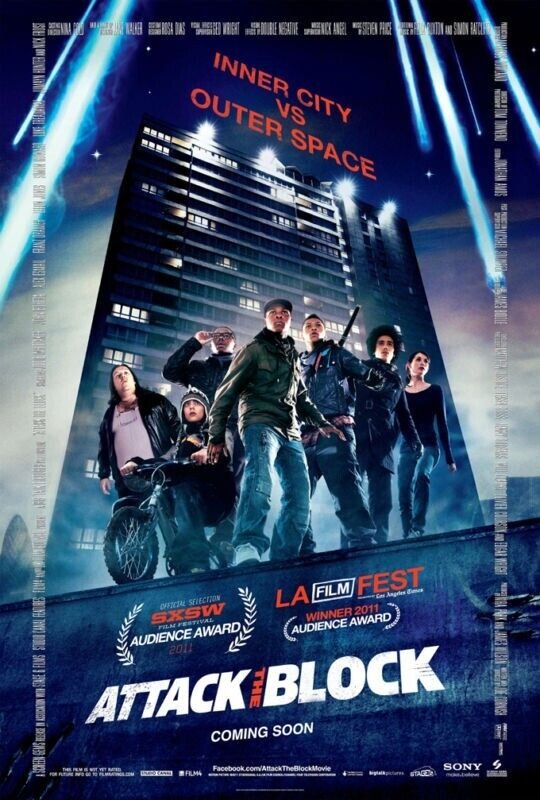 Attack the Block Double Sided Original Movie Poster 27&Atilde;�40 inches