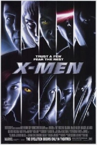 X-Men International Version C Double Sided Original Movie Poster 27&Atilde;�40 inches