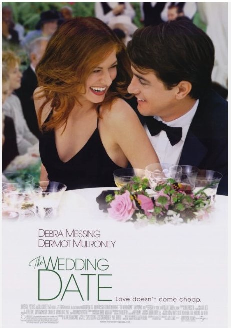 Wedding Date Single Sided Original Movie Poster 27&Atilde;�40 inches
