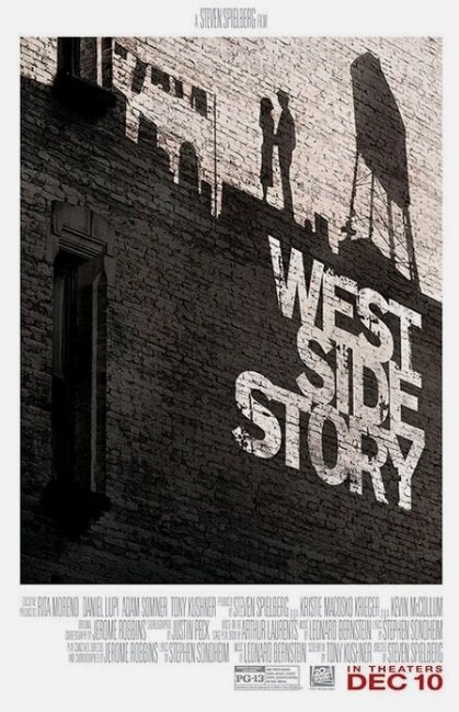 West Side Story Double Sided Original Movie Poster 27&Atilde;�40 inches