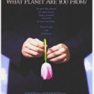 WHAT PLANET ARE YOU FROM DOUBLE Sided original Movie Poster 27×40 inches