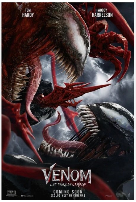 Venom Advance B Double Sided Original Movie Poster 27&Atilde;�40 inches