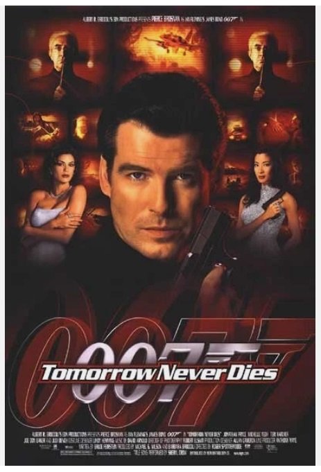 Tomorrow Never Dies Regular Single Sided Original Movie Poster 27&Atilde;�40 (F111F,G)