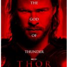 Thor Double Sided Original Movie Poster 27×40 inches