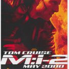 MISSION IMPOSSIBLE 2 DOUBLE Sided Orig Movie Poster 27×40 inches