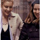 MISTRESS AMERICA Double Sided Original Movie Poster 27×40 inches