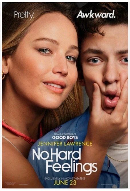 No Hard Feelings Double Sided Original Movie Poster 27X40 INCHES