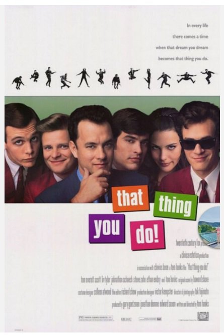 THAT THING YOU DO double Sided Original Movie Poster 27&Atilde;�40 inches
