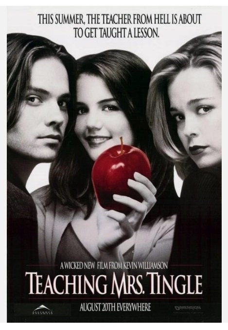 Teaching Mrs Tingle Single Sided Original Movie Poster 27&Atilde;�40 inches